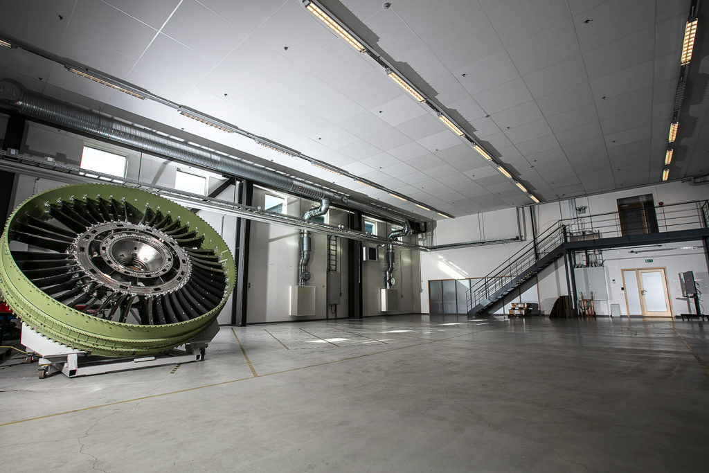 Hallen som Framtidens fabrik numera kommer bestå av, ligger på Innovatumområdet i Trollhättan. Foto: Andreas Olsson/Innovatum