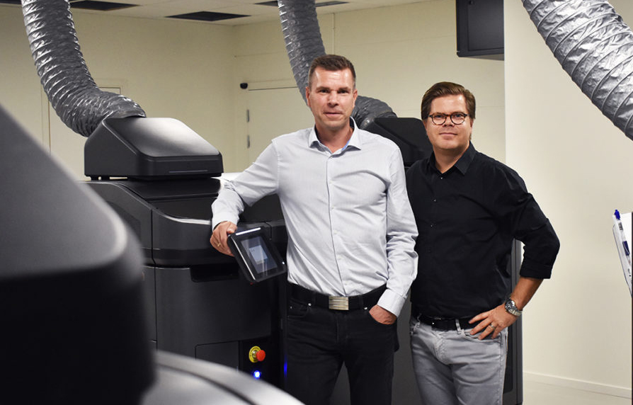 Henrik Lundell, vd, och Jonas Sandwall, marknadschef på Prototal.